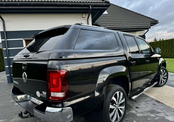 Volkswagen Amarok cena 165000 przebieg: 62000, rok produkcji 2018 z Siedliszcze małe 742